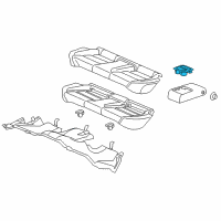 OEM 2022 Acura TLX Cupholder (Light Jewel Gray) Diagram - 82183-TZ3-A11ZC