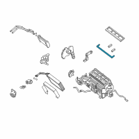 OEM Nissan NV3500 Seal-DEFROSTER Packing Diagram - 27806-1PA1A