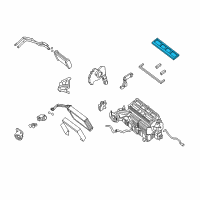 OEM Nissan NV3500 Seal-VENTILATOR Packing Diagram - 27805-1PA0A