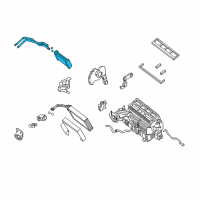 OEM 2021 Nissan NV3500 Core-Heater Diagram - 27140-1PA0A