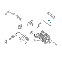 OEM Nissan NV3500 Seal-DEFROSTER Packing Diagram - 27806-1PA0A