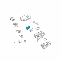 OEM Scion tC Junction Block Diagram - 82620-12280