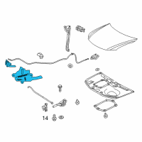 OEM Scion Lock Diagram - 53510-21060