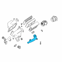 OEM 1997 BMW 528i Intake Manifold Diagram - 13-71-1-437-630