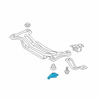 OEM Toyota Avalon Suspension Crossmember Stopper Diagram - 52204-06041