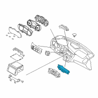 OEM 2015 Kia Optima Control Assembly-Heater Diagram - 972504UBG0