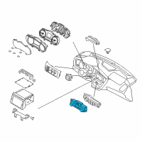 OEM 2015 Kia Optima Control Assembly-Heater Diagram - 972504UCF0