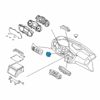 OEM Kia Optima Button Start Swtich Assembly Diagram - 954302T950