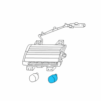 OEM Ram 3500 Bulb-Side Marker Diagram - L0007443