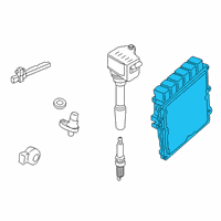 OEM 2020 BMW Z4 BASIC COTROL UNIT DME Diagram - 12-14-9-798-769