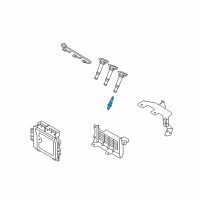 OEM Kia Optima Spark Plug Assembly Diagram - 1884011051