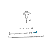 OEM 2012 Jeep Wrangler Tie Rod-Drag Link Outer Diagram - 52060049AE