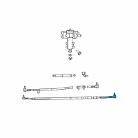 OEM Jeep Wrangler Tie Rod-Tie Rod Diagram - 52060053AE