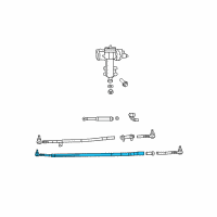 OEM Jeep Wrangler Tie Rod-Tie Rod Diagram - 52060052AG