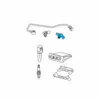 OEM 2002 Ford Escape Camshaft Sensor Diagram - 1F1Z-6B288-AB