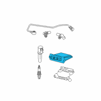 OEM 2011 Ford Escape ECM Diagram - AL8Z-12A650-BJF