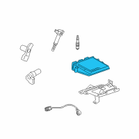 OEM 2009 Mercury Milan PCM Diagram - 8E5Z-12A650-XA