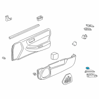 OEM 1999 Acura Integra Switch Assembly, Remote Control Mirror (Alps) Diagram - 35190-ST7-A11