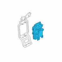 OEM Kia K900 Instrument Panel Junction Box Assembly Diagram - 919503T300