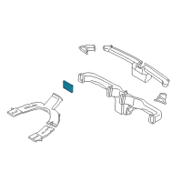 OEM Mercury Filter Diagram - YL8Z-19N619-AB