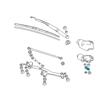 OEM 2013 Acura ZDX Link Assembly A Diagram - 76520-SMA-004