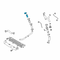 OEM 2017 Hyundai Elantra Hose-INTERCOOLER Inlet A Diagram - 28281-03010