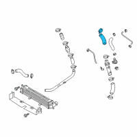 OEM Hyundai Elantra Hose-INTERCOOLER Outlet (B) Diagram - 28288-03010
