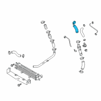 OEM 2017 Hyundai Elantra Hose-INTERCOOLER Outlet (B) Diagram - 28288-03010
