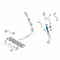 OEM 2017 Hyundai Elantra Pipe-INTERCOOLER Outlet Diagram - 28287-03010