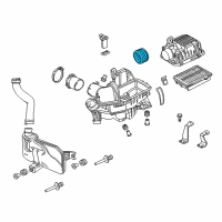 OEM 2017 Honda Fit Tube, Air Cleaner Diagram - 17212-5R0-008