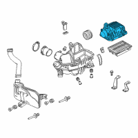 OEM 2015 Honda Fit Cover, Air Cleaner Diagram - 17210-5R7-A01