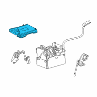 OEM Chevrolet Suburban Control Module Diagram - 23201680