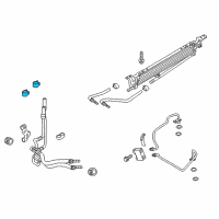 OEM 2016 Ford Special Service Police Sedan Inlet Hose Clamp Diagram - 8C2Z-7C107-A