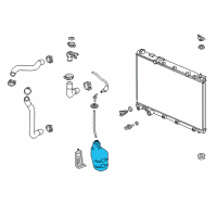 OEM Honda CR-V Tank, Reserve Diagram - 19101-5PH-A00