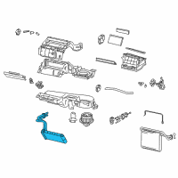 OEM 2008 Toyota Tacoma Heater Core Diagram - 87107-04060