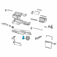 OEM 2007 Toyota Tacoma Resistor Diagram - 87138-04070