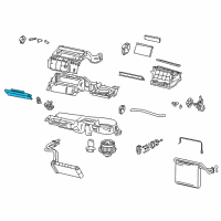 OEM Toyota Tacoma Damper Diagram - 87287-04040