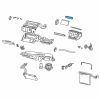 OEM 2006 Toyota Tacoma Damper Diagram - 87287-04020