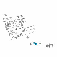 OEM 2013 Lexus RX350 Lamp Assembly, Interior Diagram - 81080-48080