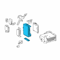 OEM 2016 Toyota Tacoma Fuse Box Diagram - 82730-04072