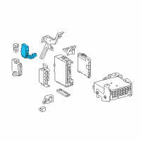 OEM 2019 Toyota Tacoma Module Diagram - 89100-04030