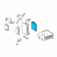 OEM 2021 Toyota Tacoma Module Diagram - 89220-04N90