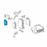 OEM 2022 Toyota Tacoma Module Diagram - 89533-04060