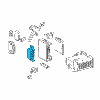 OEM 2019 Toyota Tacoma Relay Box Diagram - 82660-04020