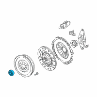 OEM 2000 BMW Z3 Grooved Ball Bearing Diagram - 11-21-1-720-310