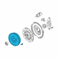 OEM BMW Twin Mass Flywheel Diagram - 21-21-2-229-190