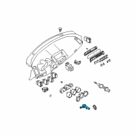 OEM Nissan Lock Set-Steering Diagram - D8700-8J025