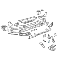 OEM 2018 Jeep Wrangler Bolt-HEXAGON FLANGE Head Diagram - 6507649AA