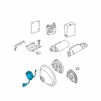 OEM Dodge Sprinter 2500 Clock Spring Diagram - 5104089AA