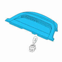 OEM Acura CL Lamp Unit, High Mount Stop (Graphite Black) Diagram - 34271-S3M-A01ZB